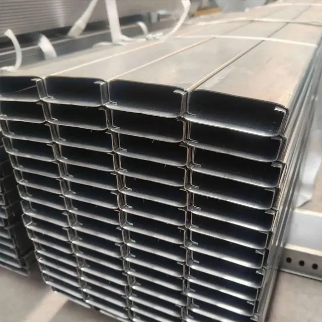 Canalón de agua de acero para techo fotovoltaico