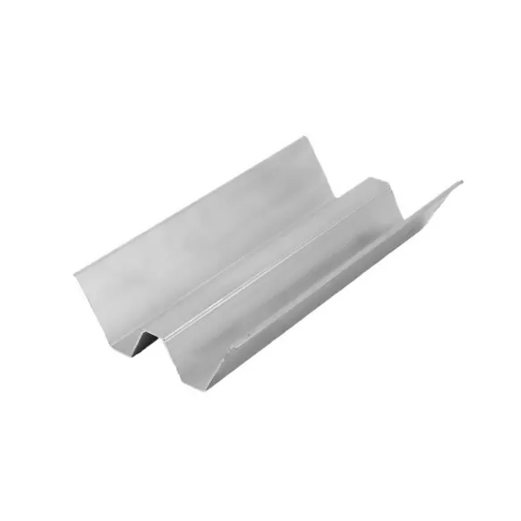 Canal deflector en forma de W